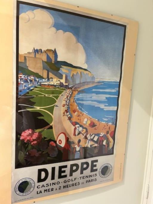 L'Ecume Des Jours Vue Mer Dieppe Ngoại thất bức ảnh