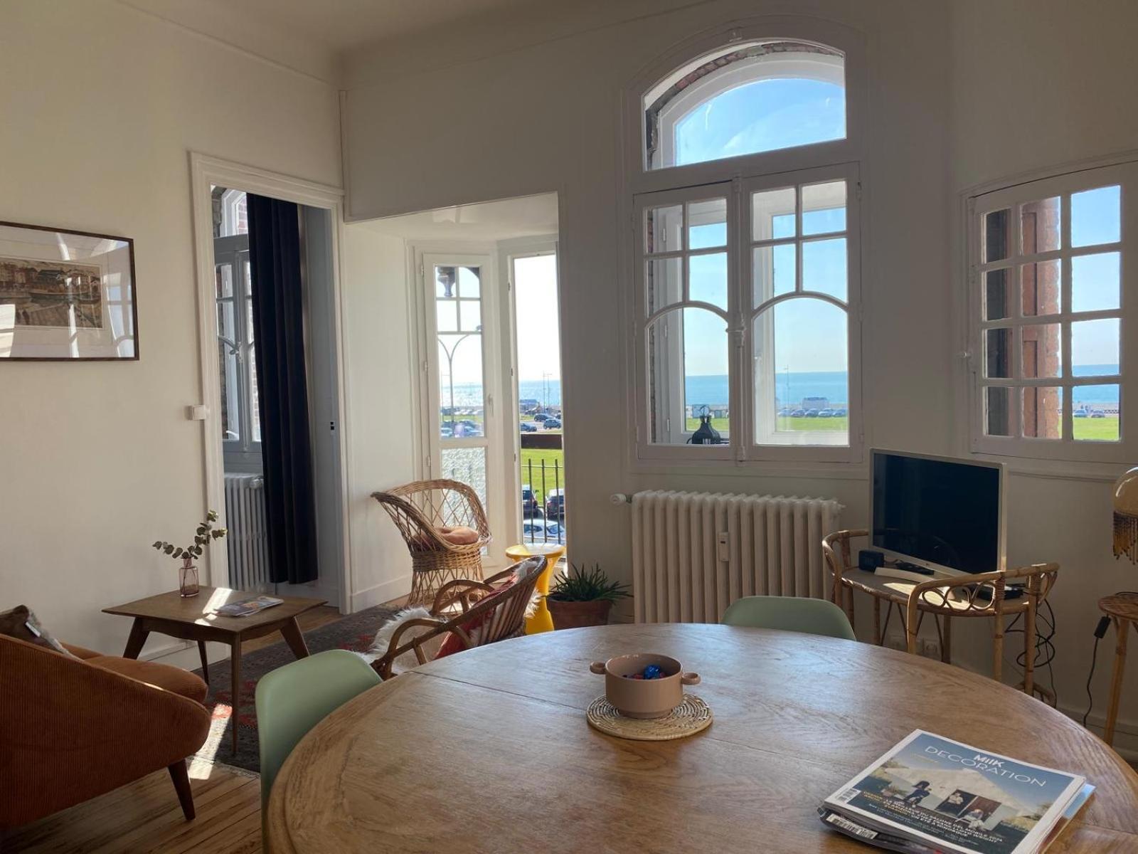 L'Ecume Des Jours Vue Mer Dieppe Ngoại thất bức ảnh